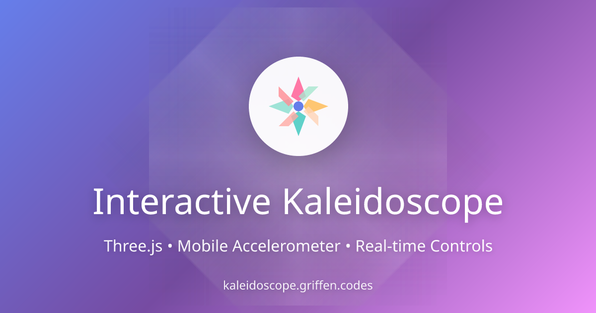 Interactive Kaleidoscope | Three.js Kaleidoscope Experience